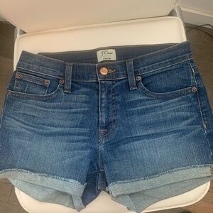 J Crew - Stretch Denim Shorts - 25 - Like New!